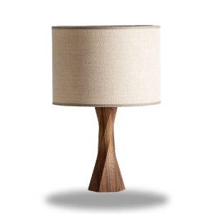 Lampe de Chevet en Bois