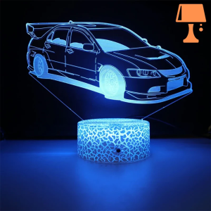 Lampe de Chevet en Forme de Voiture