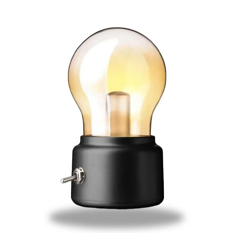 lampe_de_chevet_forme_dampoule_a_poser_noir-6677020.jpg - Lampe de chevet de bureau