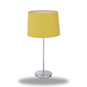 Lampe de Chevet Jaune et Gris