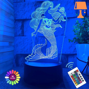 Lampe de Chevet Sirène