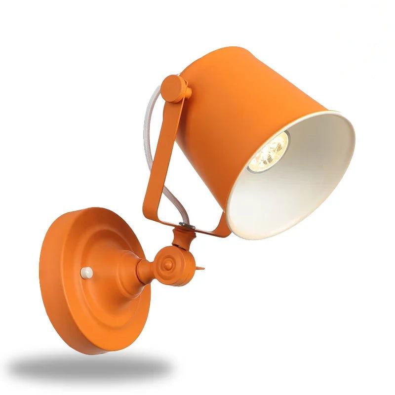 lampe_de_chevet_murale_orange_annee_70-6685195.jpg - Lampe de chevet de bureau