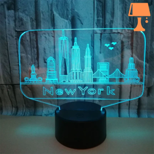 Lampe de Chevet New York