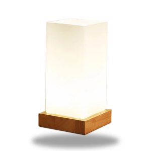 Lampe de Chevet en Bois