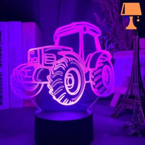 Lampe de Chevet Enfant Tracteur