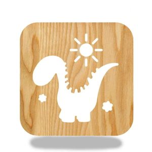 Lampe de Chevet Bois