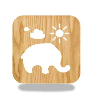 Lampe de Chevet Bois