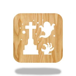 Lampe de Chevet Bois