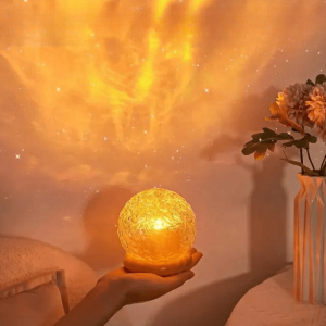 Lampe de chevet ondulation d'eau