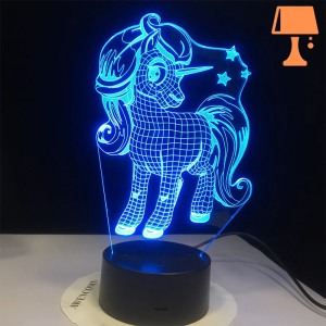 Petite Lampe de Chevet Fille