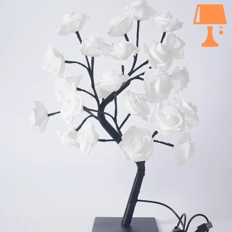 petite-lampe-de-chevet-romantique-blanche.jpg - Lampe de chevet de bureau