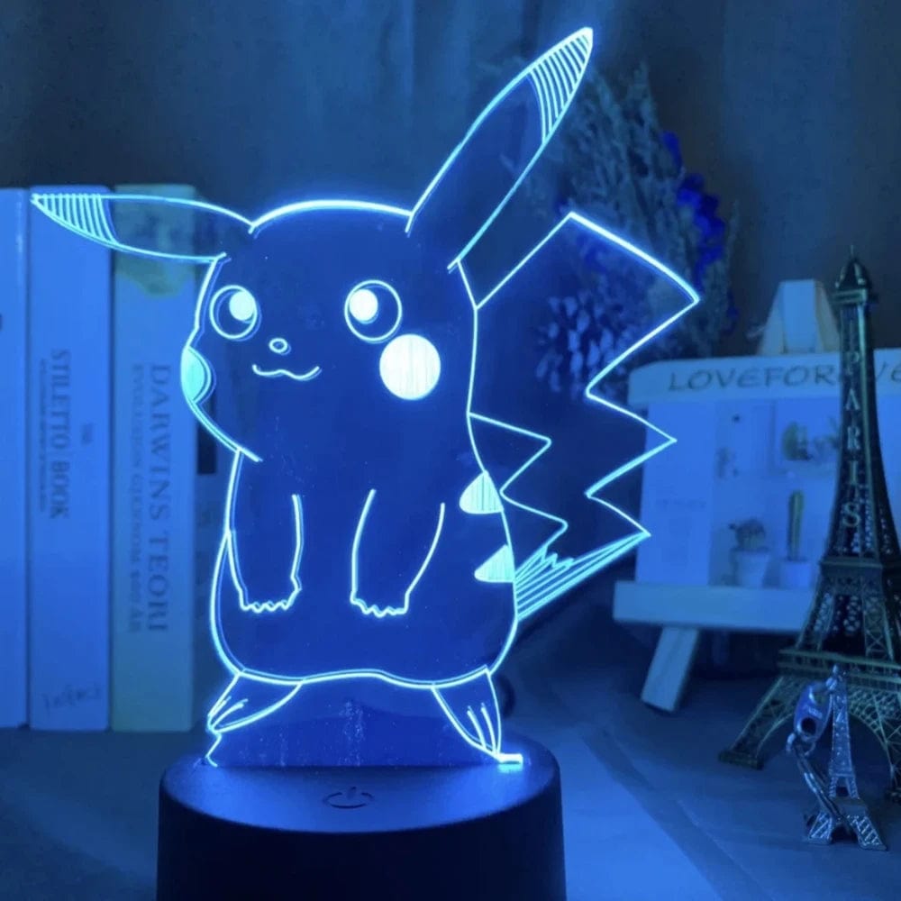 veilleuse-pikachu-et-son-groupe-l-univers-pokemon-dans-la-chambre-55965701275981.jpg - Lampe de chevet de bureau